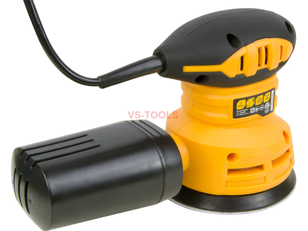 5inch 125mm Palm Randon Orbital Sander Self Vacuum Dust Bag